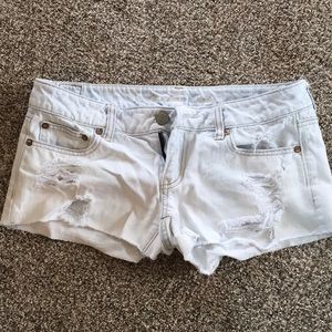 American eagle jean shorts
